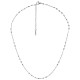 Collar con Cadena de Acero Inoxidable 304 de 40 cm y 5 cm