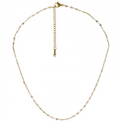 Stainless Steel 304 Chain Necklace 40cm & 5cm