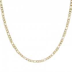 Collana a Catena in Acciaio Inossidabile 304 con Anelli, 45 cm