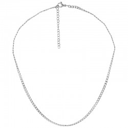 Collier à chaîne en acier inoxydable 304 avec anneaux. 40 cm et 5 cm