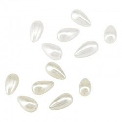Perle ABS Goutte 16 x 30 mm