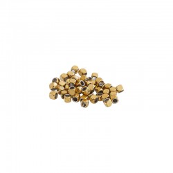 Ανοξείδωτο Ατσάλι 304 Χάντρα Κύβος 2mm Ø1.3mm