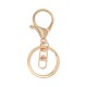 Zamak Swivel Lobster Clasp 21x34mm & Keyring 30mm