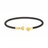 18K Gold/ Black