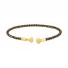 Oro de 18 Quilates/ Negro/ Oro