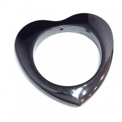 Hematite Pendant Heart 34x36mm