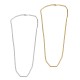 Brass Necklace Chain 3mm 43cm