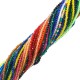Glass Bead Round Faceted 2mm Ø0.2mm (204pcs)