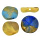 Perle Acrylique Ronde Plate 30 Mm/6.7 mm Ø 2.4 mm