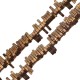 Αιματίτης Μοτίφ Φύλλο Επίπεδο 6x3mm/1mm (320τμχ) (40cm)