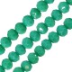 Γυάλινη Χάντρα Κρυσταλλάκι 4x3mm Ø0.6mm (~125τμχ)