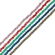 Glass Crystal Bead Round Faceted 4x3mm Ø0.6mm (~125pcs)