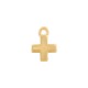 Zamak Charm Cross 15x11mm
