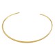 Collana Rigida in Metallo Ottone 38cm/3mm