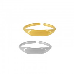 Brass Finger Ring 21x4mm