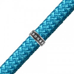 Passante in Metallo Zama Anello Borchiato 15x5mm (Ø 10mm)