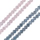 Cuentas de Cristal Facetadas 4 Mm/3 mm (108 Unidades)