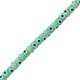 Glass Spacer with Evil Eye 8x6mm Ø~1mm (~64pcs)