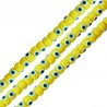 Jaune/ Blanc/ Turquoise/ Noir
