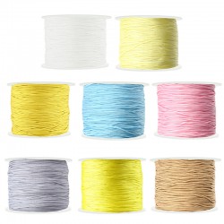 Filo di Raso Sintetico 0.7mm (~130mtr/bobina)