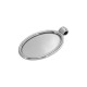 Μεταλλικό Ζάμακ Χυτό Μοτίφ Οβάλ 59.5x36mm εσωτ. 44x29mm