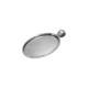 Ciondolo in Metallo Zama Cornice Ovale 28x37mm (int.25x35mm)