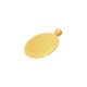 Ciondolo in Metallo Zama Cornice Ovale 28x37mm (int.25x35mm)