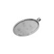 Ciondolo in Metallo Zama Cornice Ovale 34x43mm (int.30x40mm)