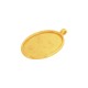 Ciondolo in Metallo Zama Cornice Ovale 34x43mm (int.30x40mm)