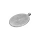 Ciondolo in Metallo Zama Cornice Ovale 34x43mm (int.30x40mm)