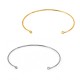 Bracciale in Acciaio Inossidabile 304 con Anello 62 mm/1,5 mm