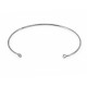 Pulsera de Acero Inoxidable 304 con Presilla de 62 mm/1,5 mm
