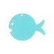 Plexi Acrylic Pendant Fish 55x42mm