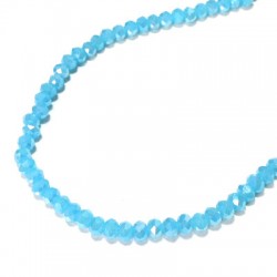 Perlina in Mezzo Cristallo Sfaccettata 3mm (~150 pz/filo)