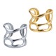 Ανοξείδωτο Ατσάλι 304 Δαχτυλίδι με Ακανόνιστες Τρύπες 14mm