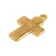 Stainless Steel 304 Charm Cross 10.7x16.6mm/1.9mm