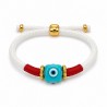 Azul Claro/ Rojo/ Blanco/ Dorado