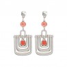 Placcato Argento 999° Anticato / 5 µm / Arancione