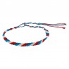 Turquoise/ White/ Red