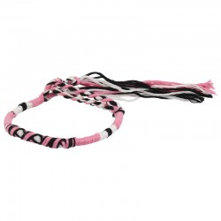 Twisted Friendship Bracelet Pink 5mm