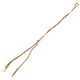 Twisted Friendship Bracelet Brown 5mm