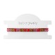 Bracelet with Miyuki Crystal Beads 6mm