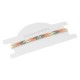 Bracelet with Miyuki Crystal Beads 6mm
