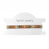 Orange/ White/ Gold
