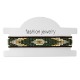 Bracelet with Miyuki Crystal Beads 12mm