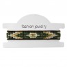 Olive Green/ Black/ White/ Gold