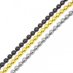 Steel Chain Round Flat 4mm