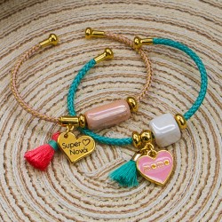 Artificial Silk Tassel With Ring ~20mm