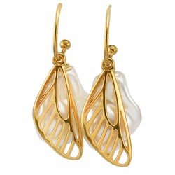 Pearl ABS Irregular 15x21mm