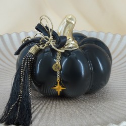 Ceramic Decorative Pumpkin ~100x80mm